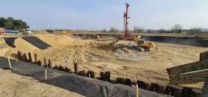 Tereprendezés a munkagödörben